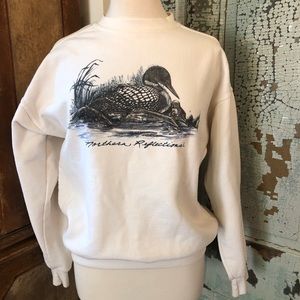 Northern Reflection vintage sweatshirt size has worn off but looks like a small
